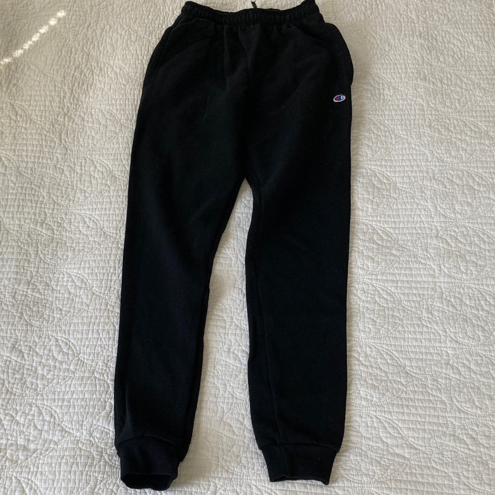 Champion Black Jogger Sweatpants for Men